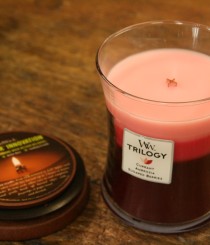 Wood Wick Candle “TRILOGY”